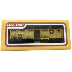 Life-Like 8460 The Katy Cattle Car HO Scale Train Car In Box